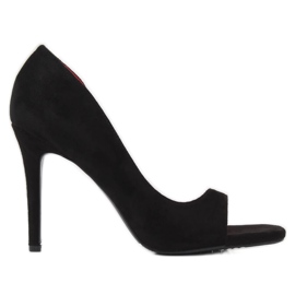 Crpke s otvorenim prstom crne G70270 Crne crna