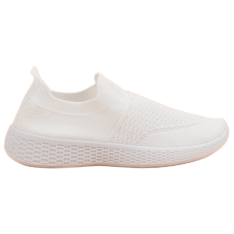 Weide Modna tekstilna obuća bijela