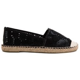 Cm Paris Tekstilne espadrile crno