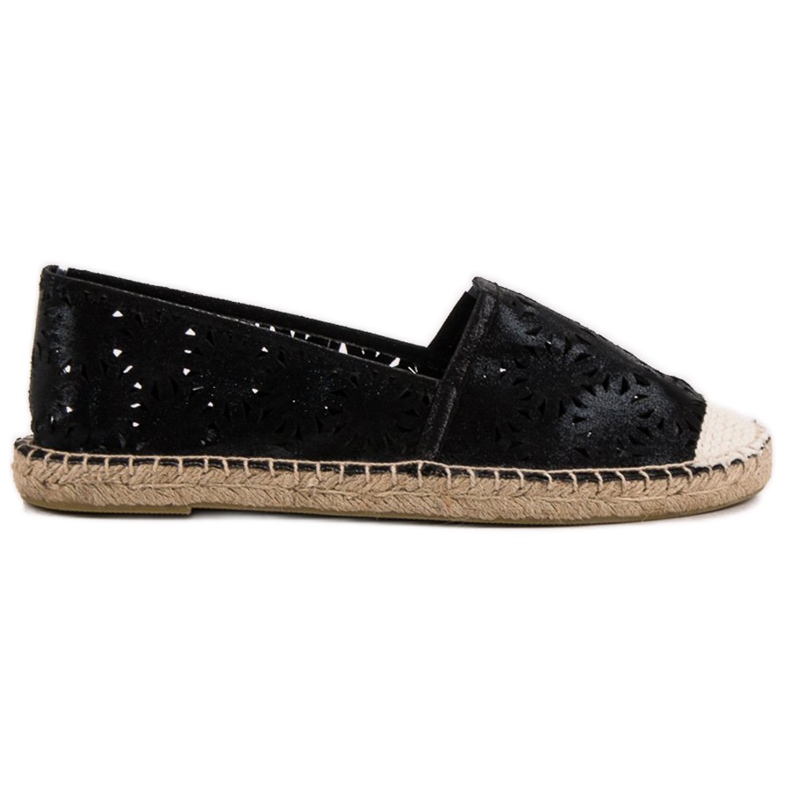 Cm Paris Tekstilne espadrile crno