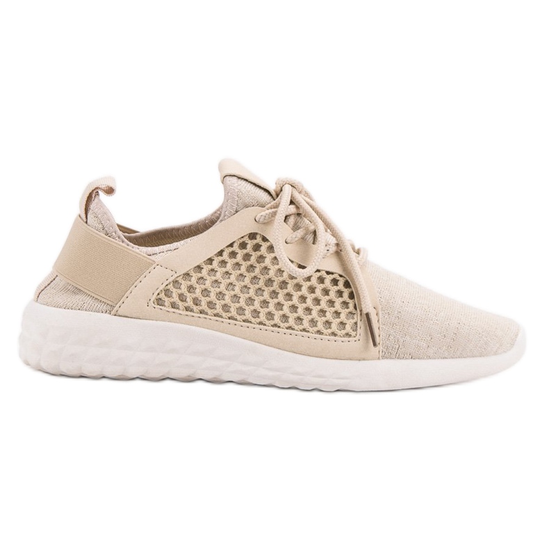 Modna tekstilna obuća smeđa