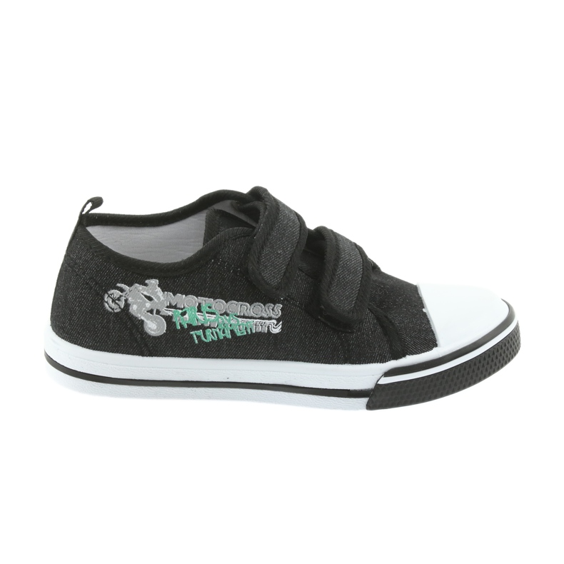 Crne Motocross Atletico 1809 tenisice na čičak crno