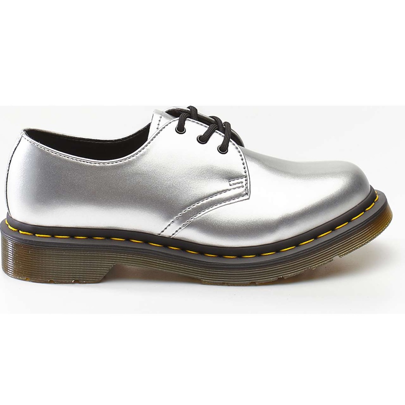 Dr. Martens 1461 Vegan Chrome srebrna boja Chrome metalik siva