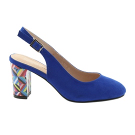 Sandale na post Sergio Leone 788 indigo mic plava