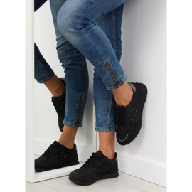 Crne ženske sportske cipele SU12P Crne II-GAT crna