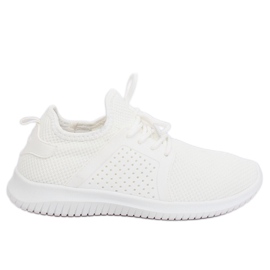 Bijele sportske cipele 7758-Y Bijele bijela
