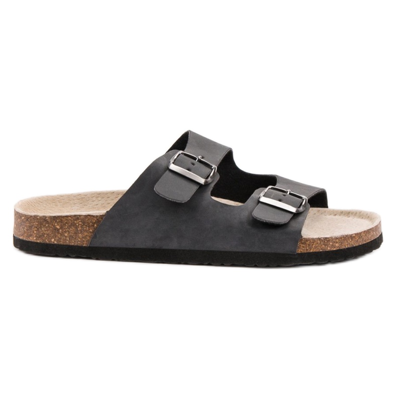 Udobne ženske papuče crno