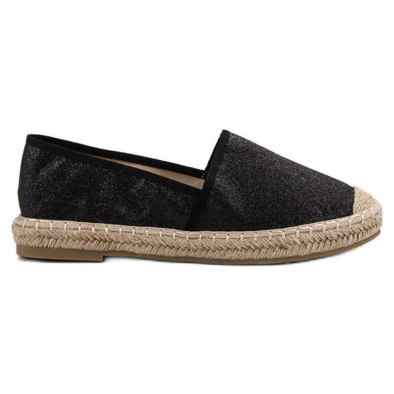 Anesia Paris Ležerne espadrile crno