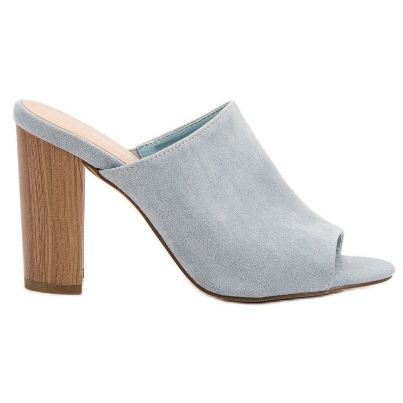 Kayla Ugrađene sandale s visokim potpeticama plava