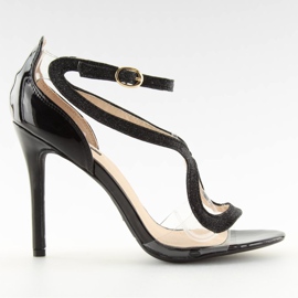 Crne sandale 1443 Crne II-GAT crna
