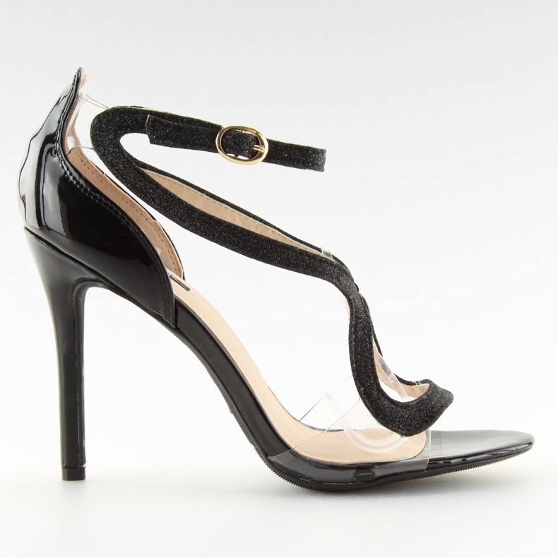 Crne sandale 1443 Crne II-GAT crno