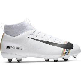 Nike Mercurial Superfly 6 Academy Mg Jr AJ3111-109 nogometne cipele višebojan bijela
