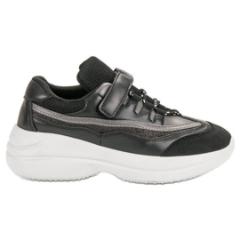 Modne crne tenisice crna