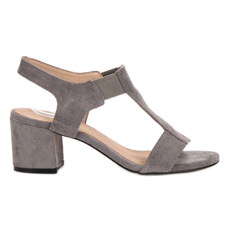 Evento Klizne sandale na post siva