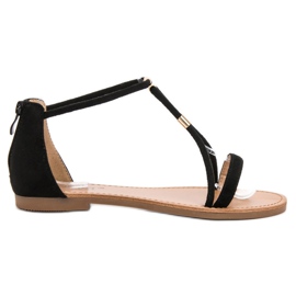 Cm Paris Ravne antilop sandale crna