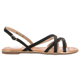 Cm Paris Crne sandale crno