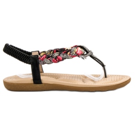 Cm Paris Modne japanske sandale crna