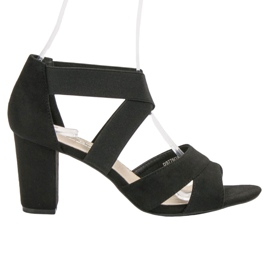 Filippo Crne klizne sandale crna