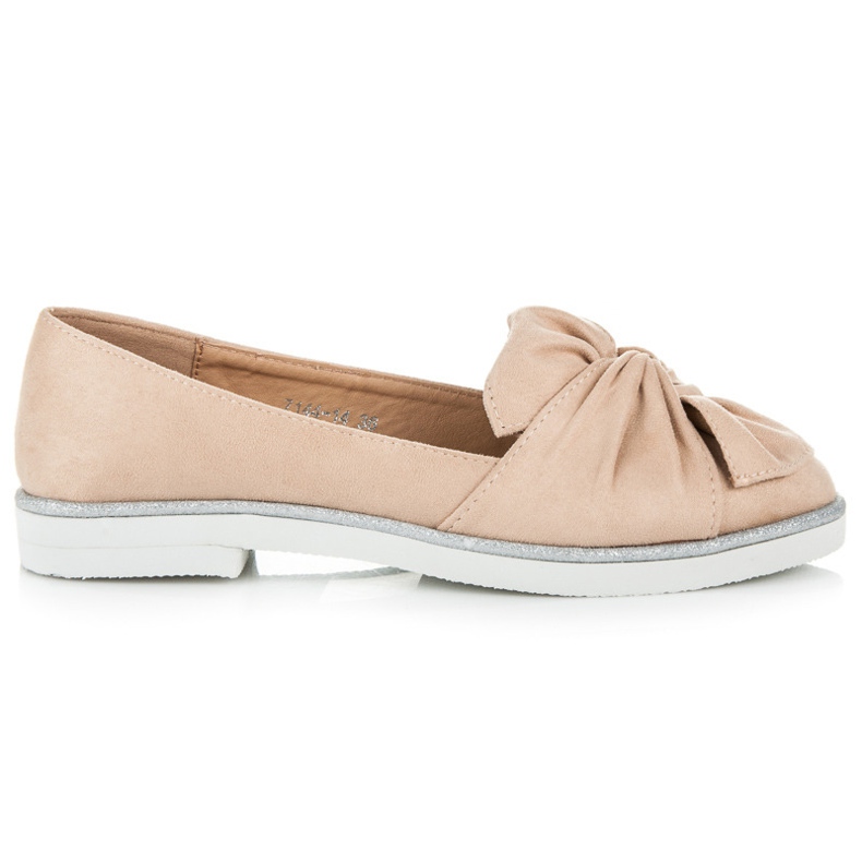 Vices Cipele od antilopa sa sjajnim ukrasima smeđa