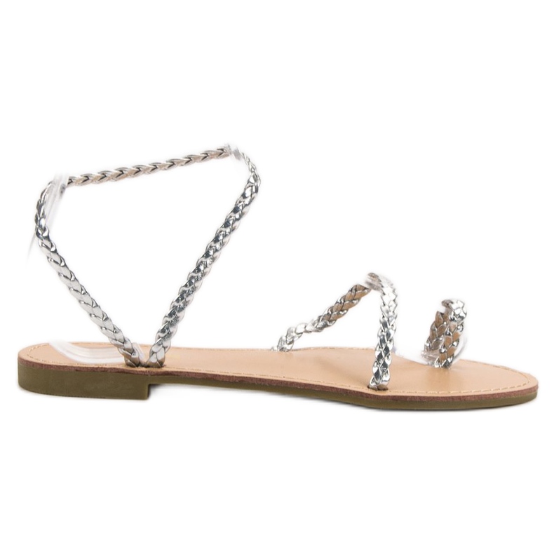 Comer Ženske sandale na klizanje siva