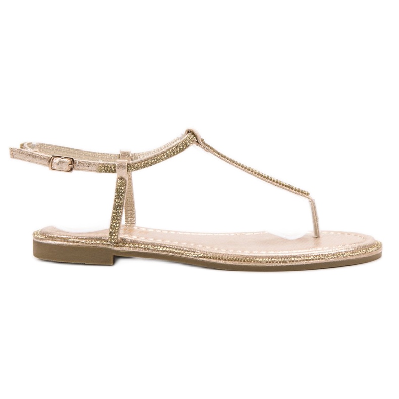 Comer Zlatne japanske sandale zlatna