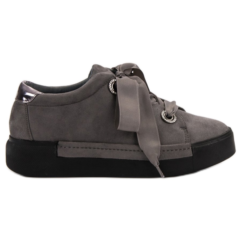 Belle Women Sportske cipele od antilopa siva