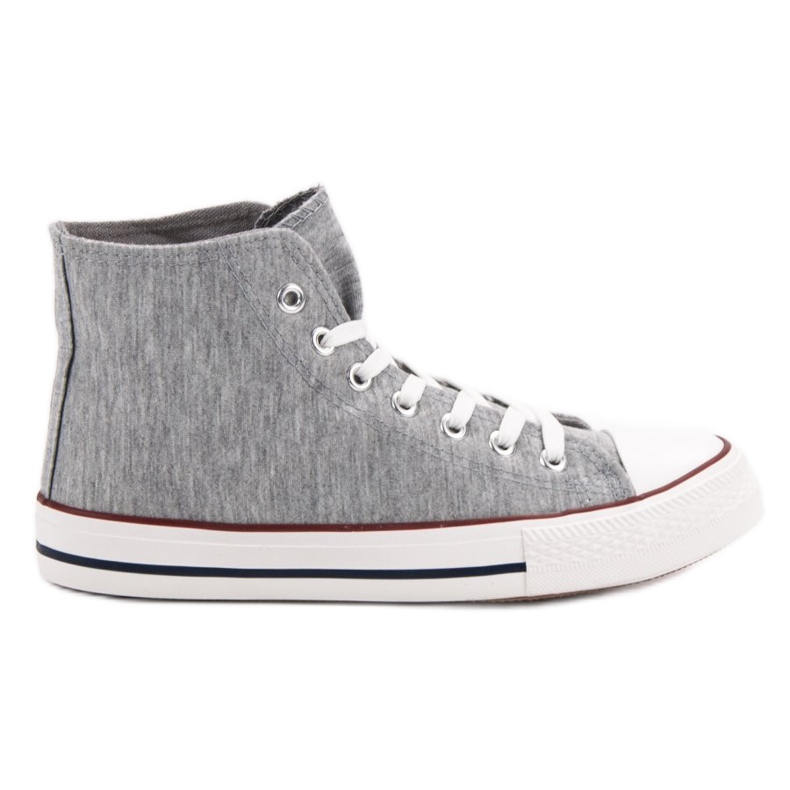 Jumex Tenisice visoke sive boje siva