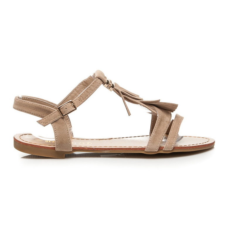 Queen Vivi Sandale s resama smeđa