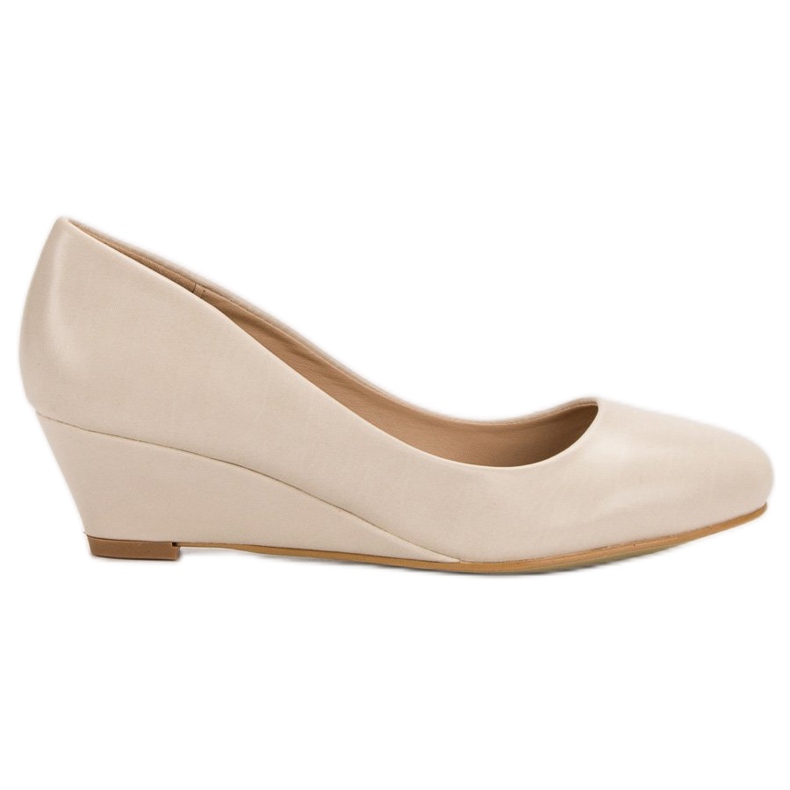 Small Swan Klinaste pumpe smeđa