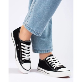 J. Star Klasične crne tenisice crna