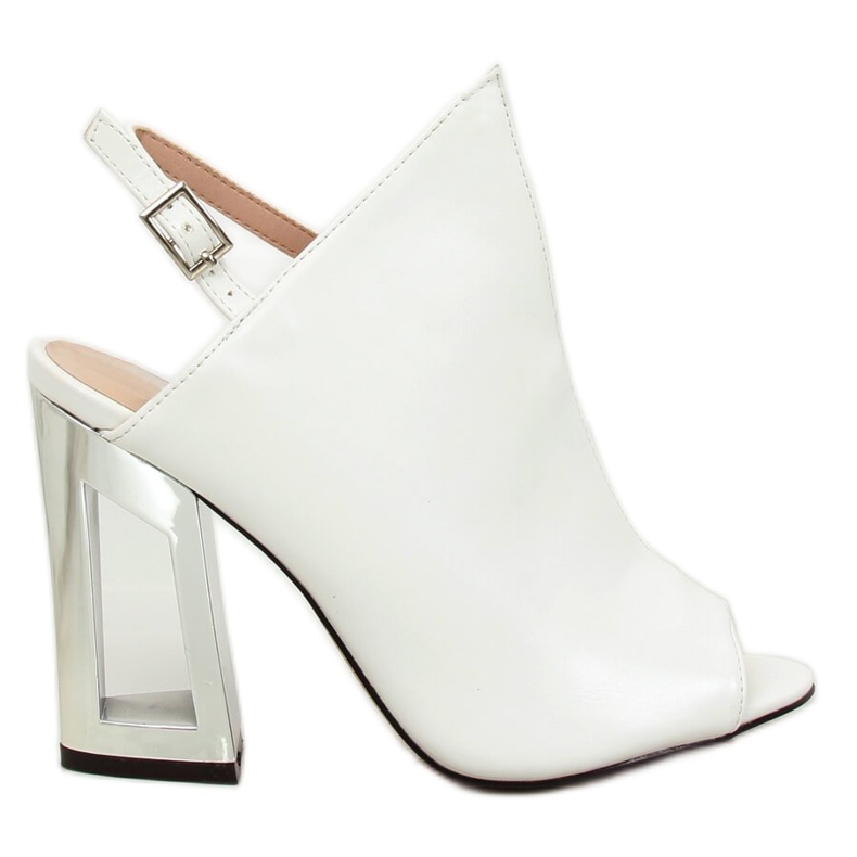 Bijele ženske sandale KSL705-9 Bijele bijela