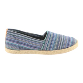 McKey 821 espadrila smeđ plava zelena mornarica