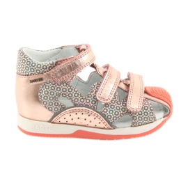 Bartek 81021 sandale ružičasto zlato narančasta siva žuta boja ružičasta