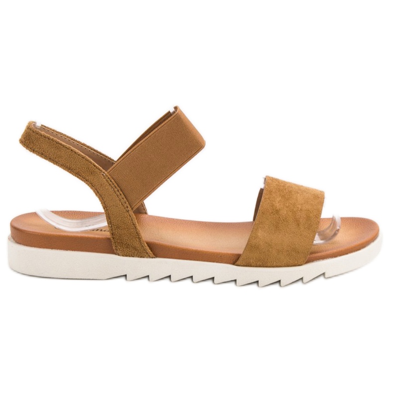 Primavera Deve sandale s elastičnom trakom smeđa