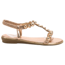 Small Swan Sandale na klizanje žuta boja