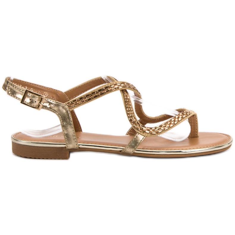 Small Swan Japanske sandale žuta boja