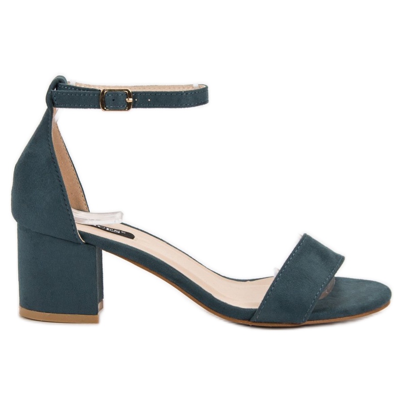 VICES sandale od antilopa plava