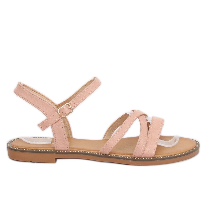 Ružičaste ženske sandale S55 Pink ružičasta