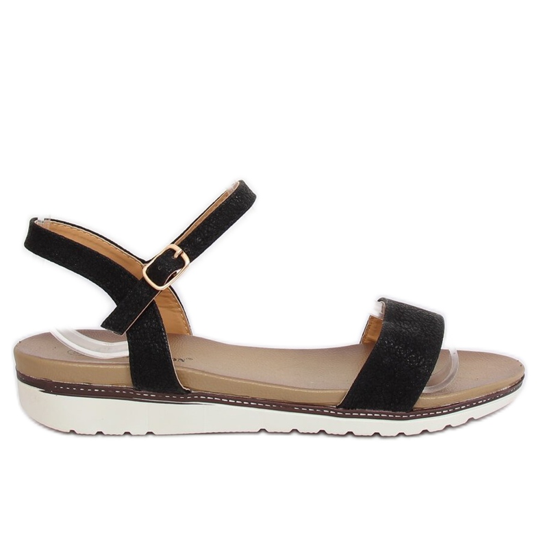 Crne ženske sandale S18-33 Crne crno