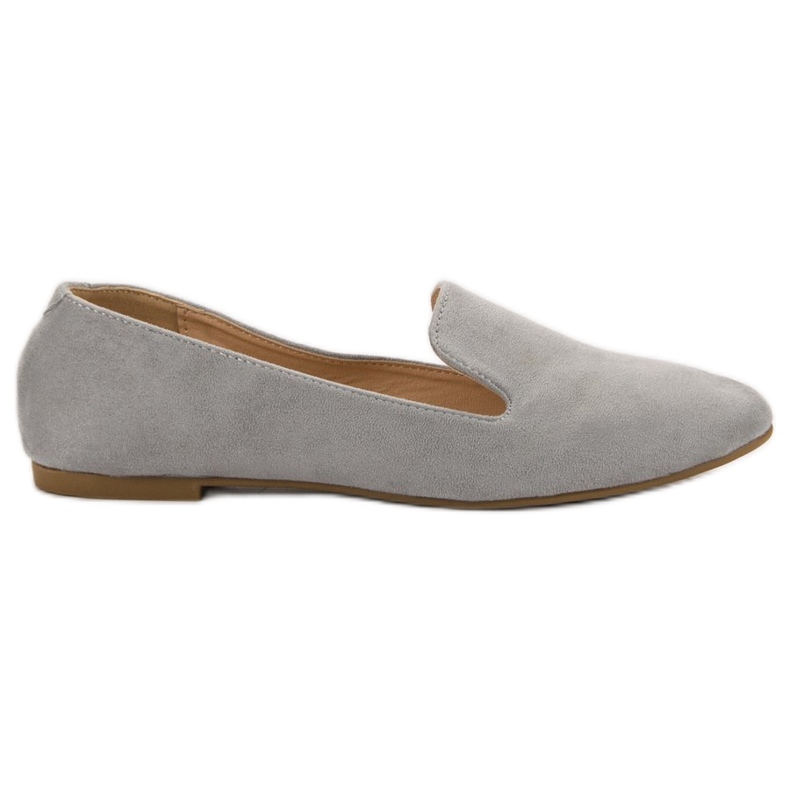 Lily Shoes Suede Lords siva