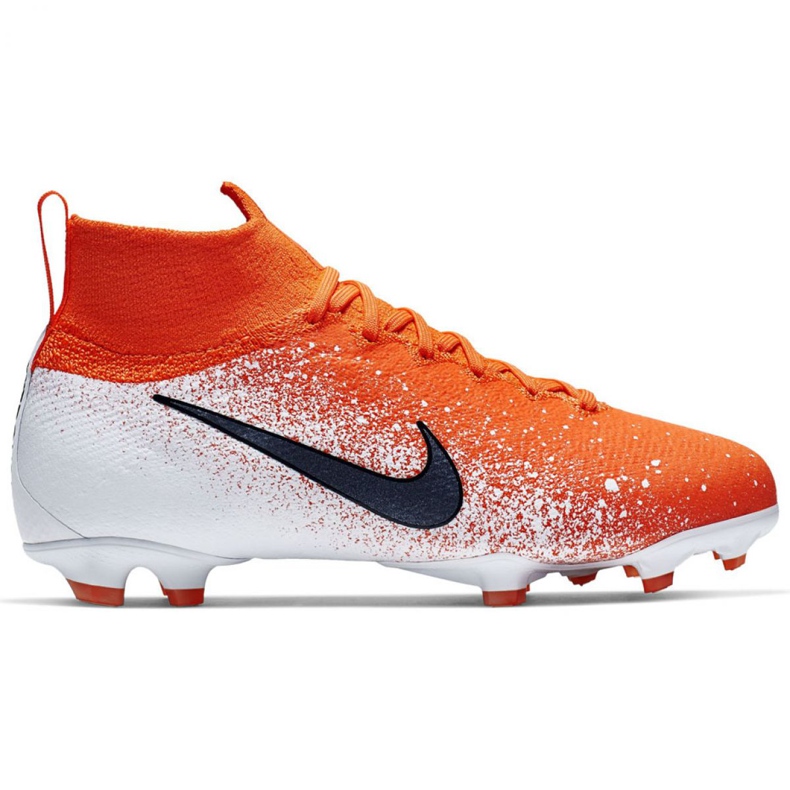 Nike tenisice za nogomet Mercurial Superfly 6 Elite Fg Jr AH7340-801 raznobojna crvena