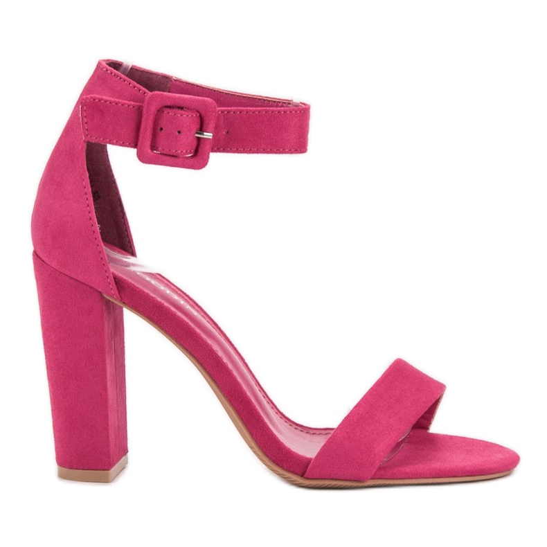 Goodin Sandale na šanku ružičasta