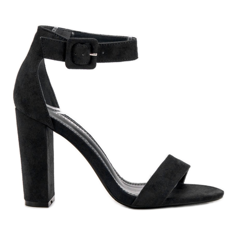 Goodin Sandale na šanku crno
