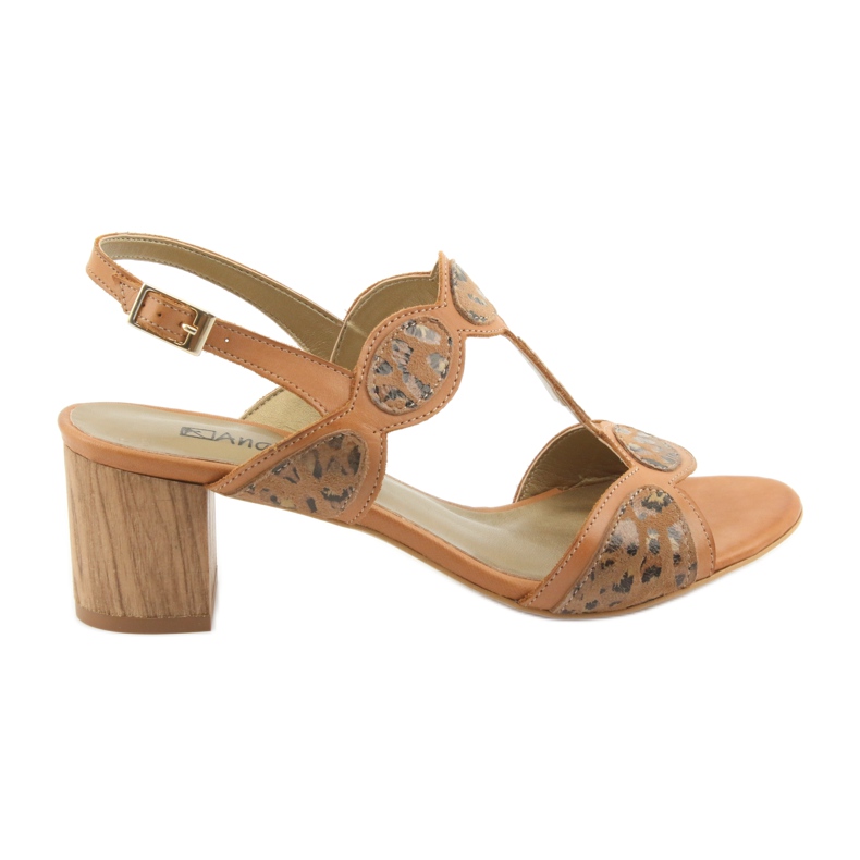 Ženske sandale toffee / panter Anabelle 1352 bež