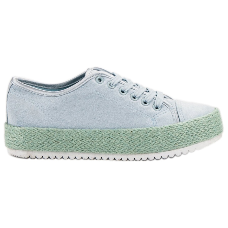 SHELOVET Espadrilles tenisice plava