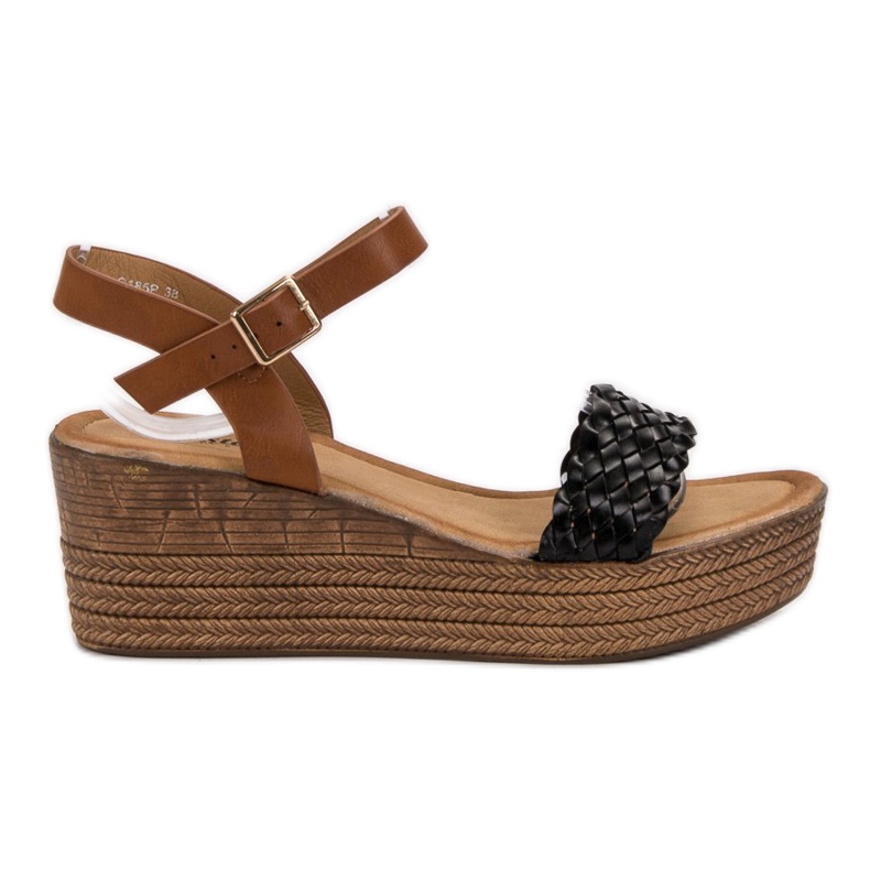 Seastar Lagane sandale crno