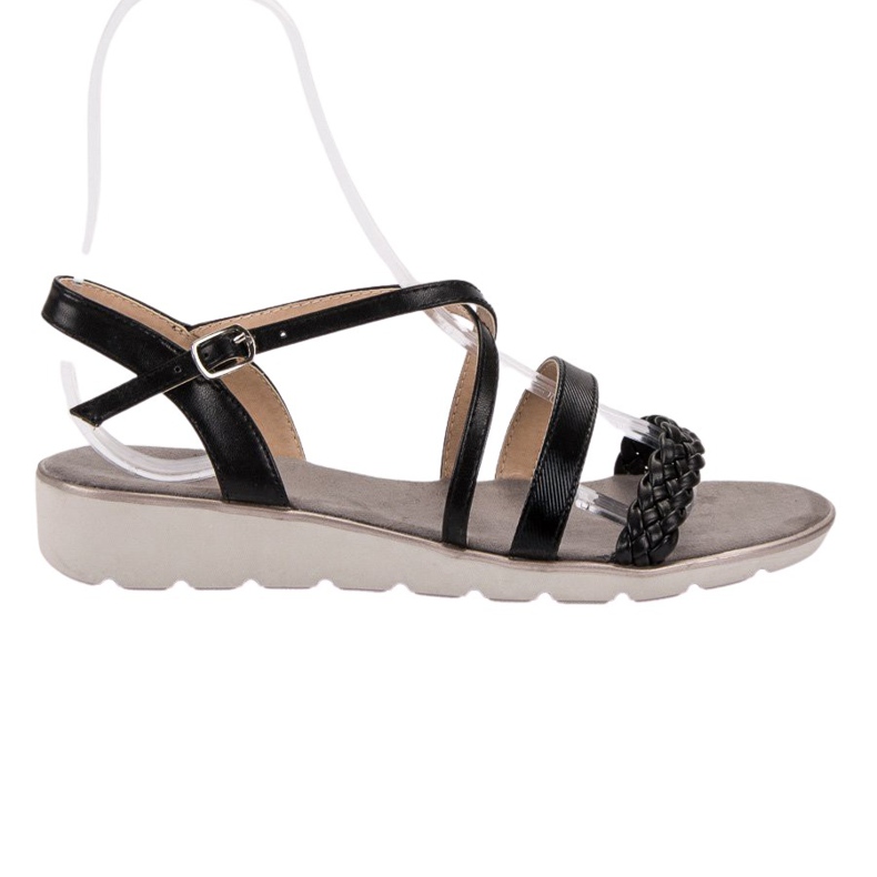 Kylie Crne sandale na platformi crno