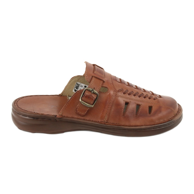 Naszbut muške papuče 044 smeđe smeđa