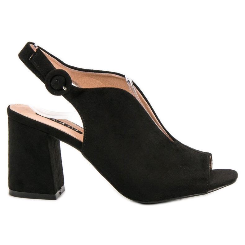 Milaya Ugrađene sandale crno