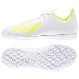Kopačke Adidas X 18.4 Tf Jr BB9418 višebojan bijela
